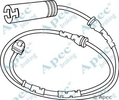 APEC BRAKING wir5269 -  Указатель износа, накладка тормозной колодки